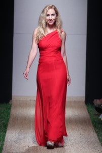 Jeannette Kaplun en Funkshion Fashion Week - Red Dress Fashion Show