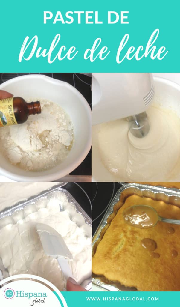 Cómo hacer un pastel de dulce de leche o manjar