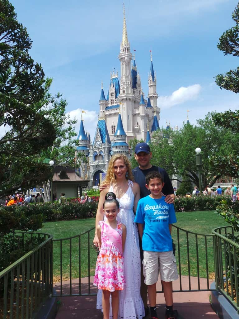 Familia en Disney World