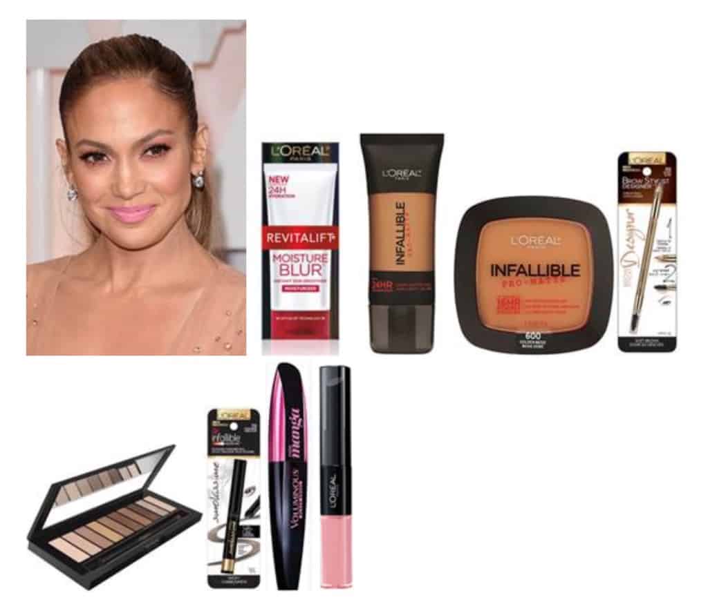 maquillaje de Jennifer Lopez
