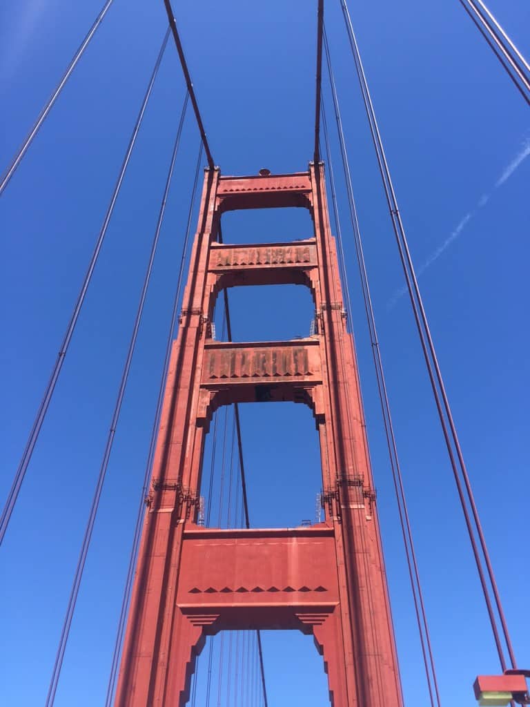 Golden Gate closeup
