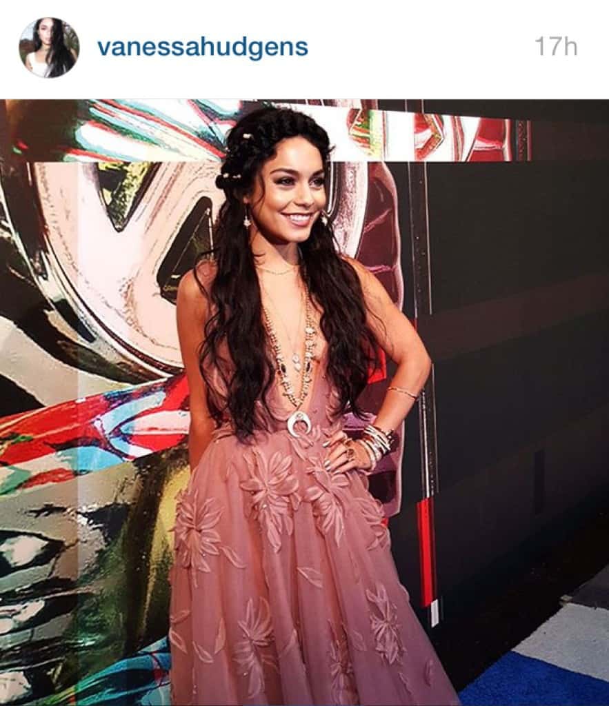 Vanessa Hudgens en los premios VMA de MTV