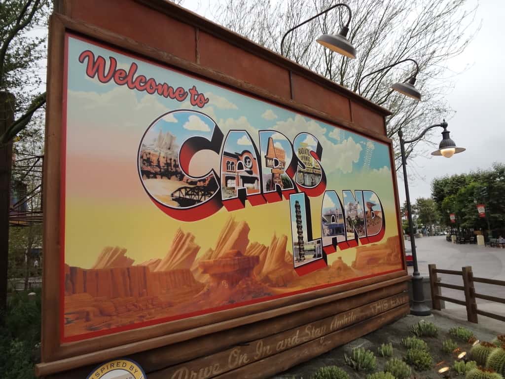 welcome to cars land