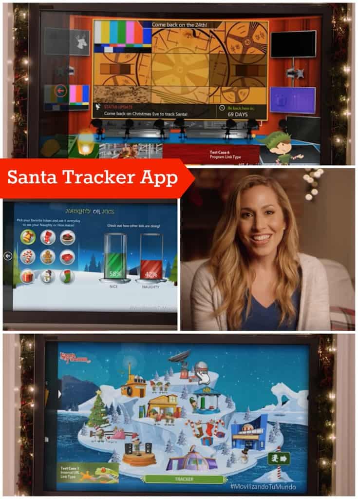 Santa Claus Tracker App de AT&T Latino
