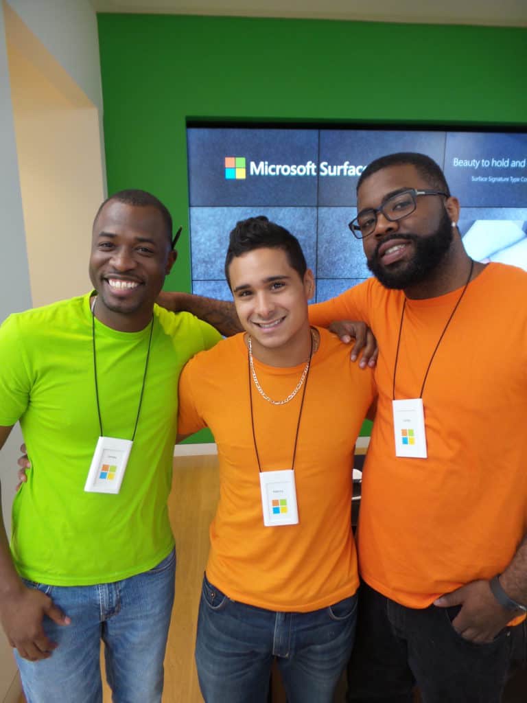 Microsoft Aventura tech team