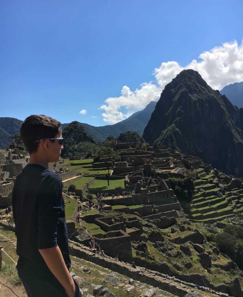 Machu Picchu viajar con hijos