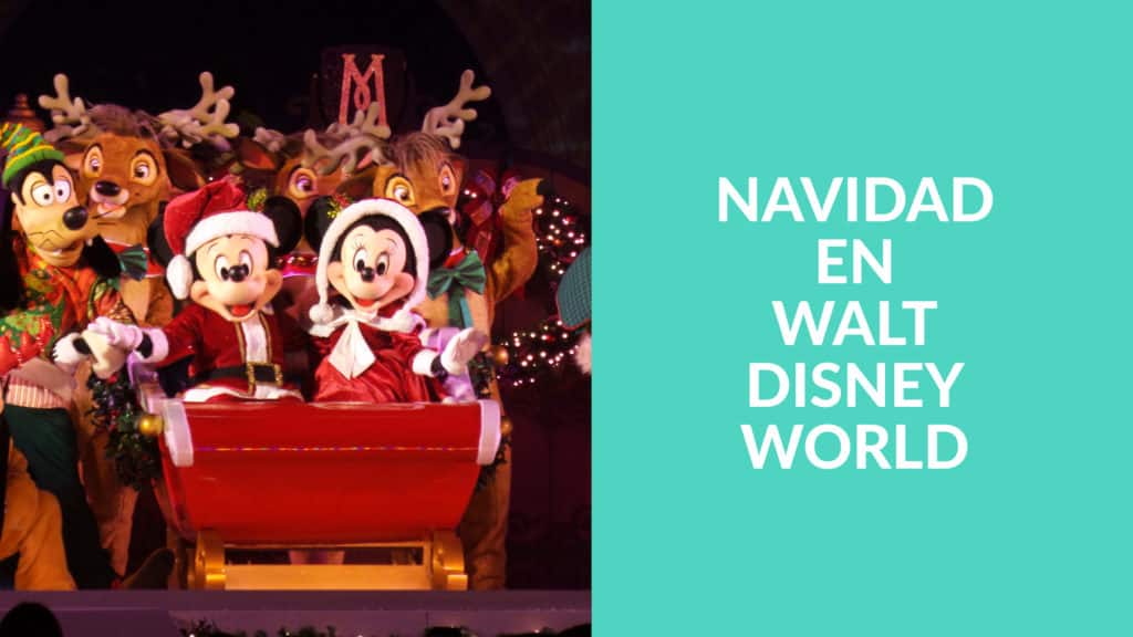Novedades para celebrar la navidad en Walt Disney World Resort