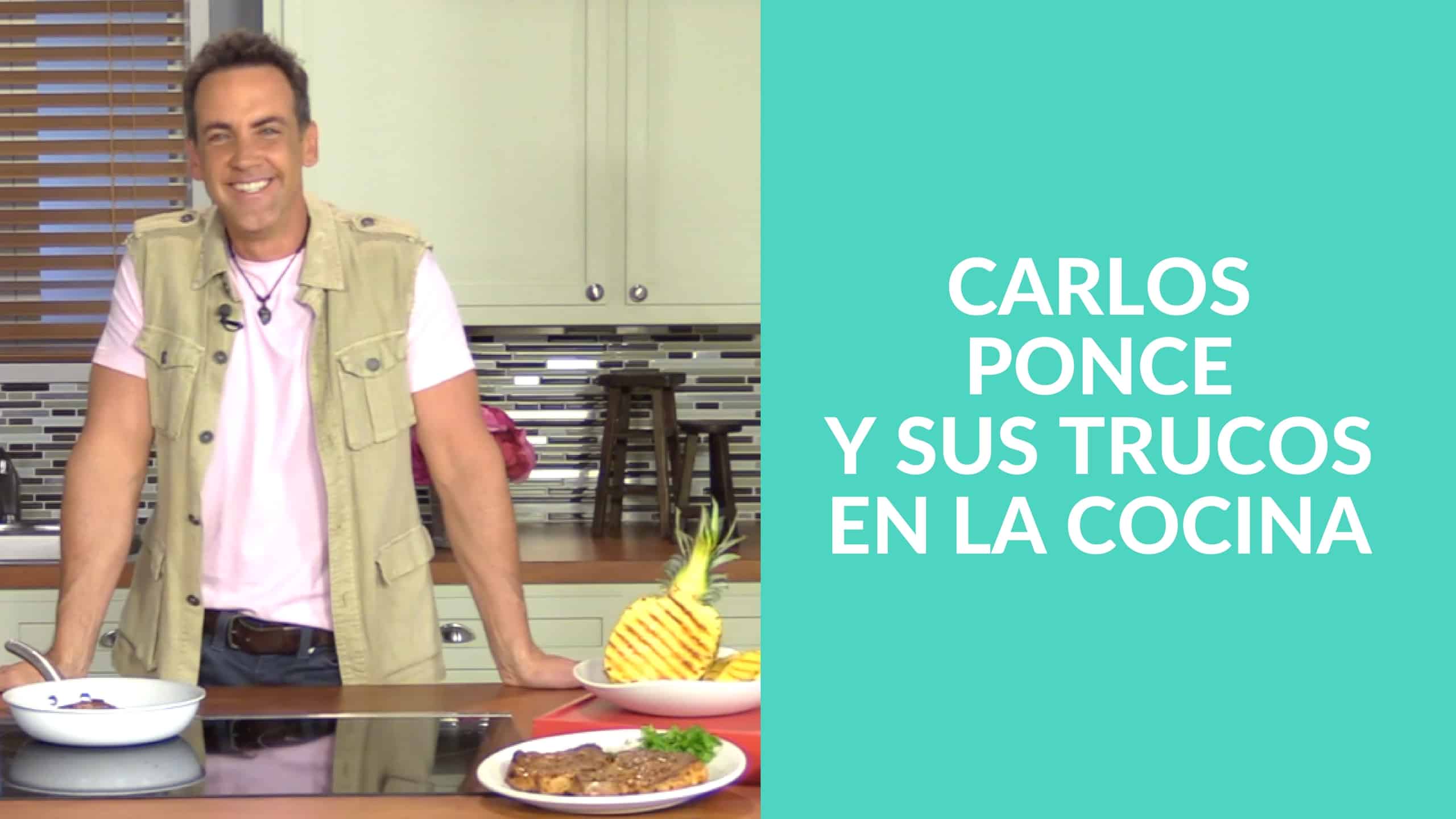 Carlos Ponce revela sus trucos a la hora de cocinar y sus planes futuros