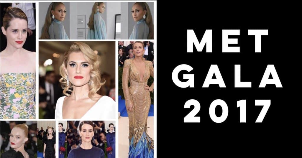 tendencias de moda y belleza de Met Gala 2017