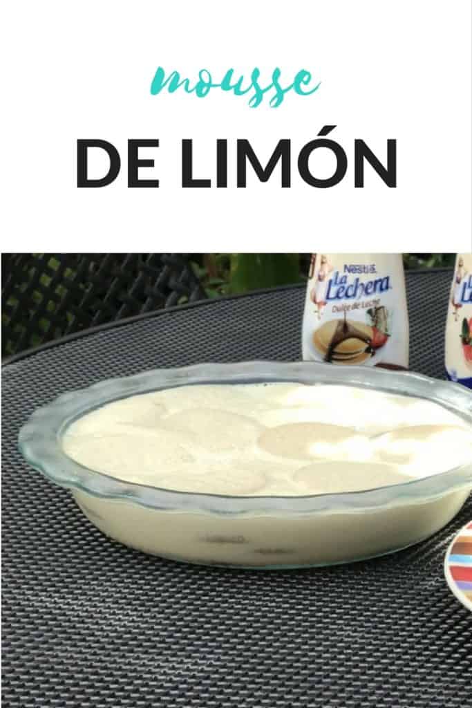 Receta de mousse de limon via hispanaglobal.com