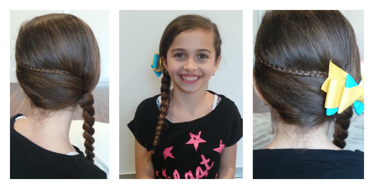 Cómo hacer un peinado fácil: trenza doble para niñas