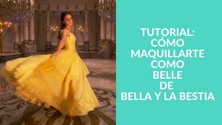 Instrucciones paso a paso para maquillarte como Belle de la Bella y la Bestia