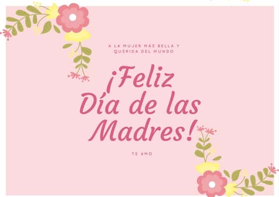 Imprime o envía estas hermosas tarjetas para el día de la madre. ¡Son gratis y te ayudarán a festejar el Día de las Madres!