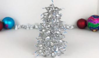 Arbolito de chocolate para Navidad