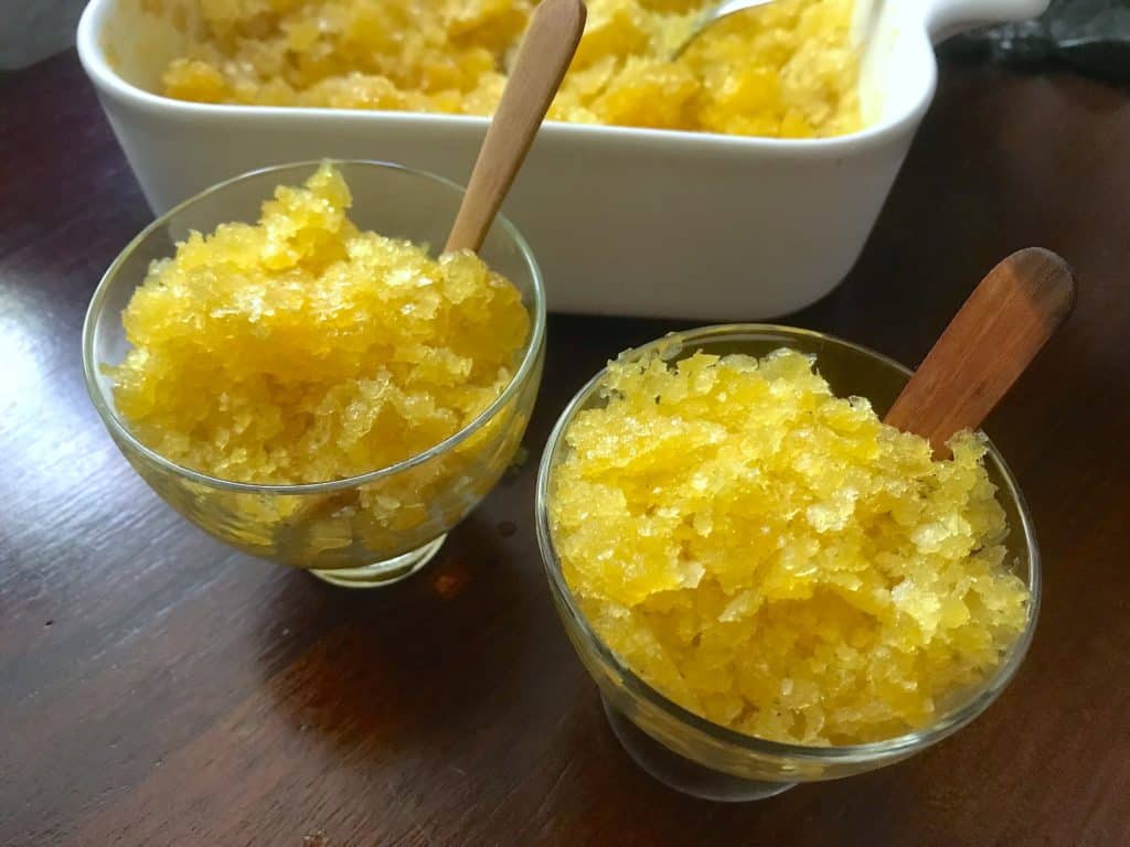 granita de Maracuyá