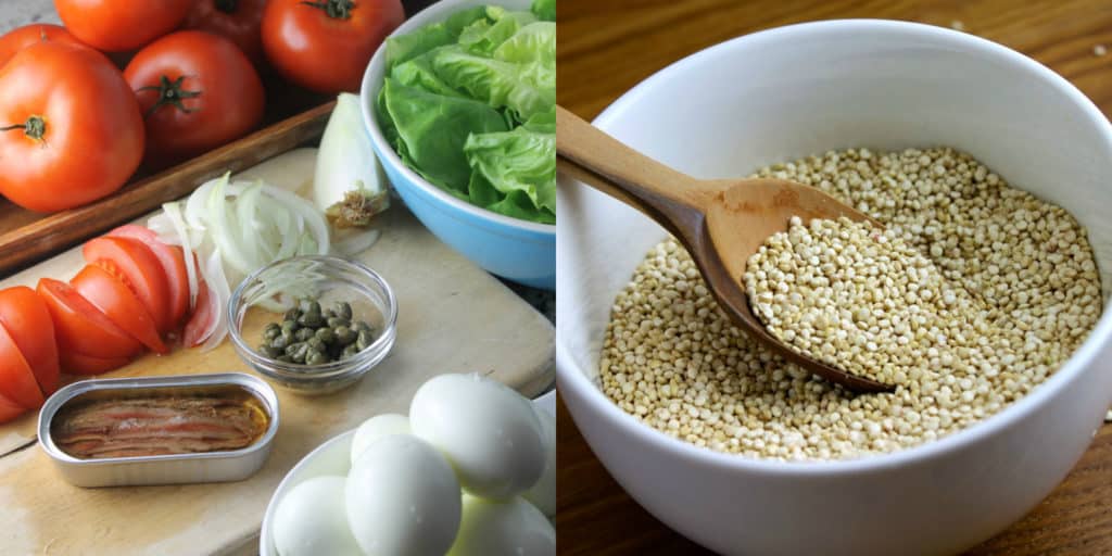 Ingredientes de Buddha Bowl