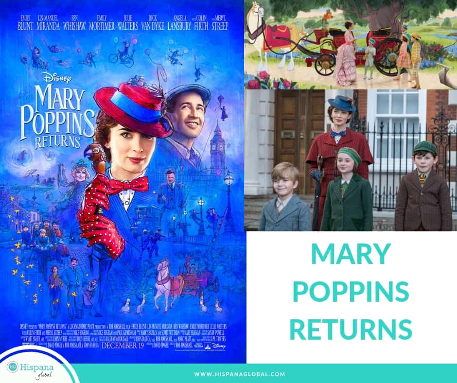 ¡Me voy a Los Angeles para la premiere de Mary Poppins Returns!