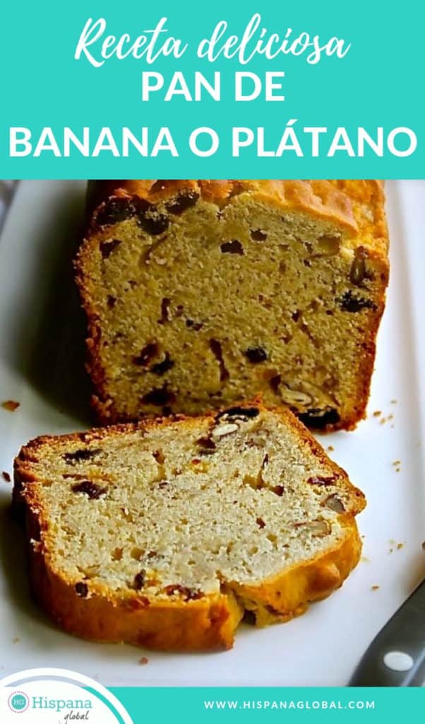 Aprende cómo hornear un delicioso pan de banana o plátano, que es ideal para el desayuno o la hora de la merienda 