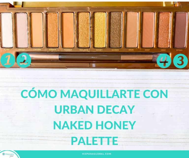 C Mo Maquillarte Los Ojos Usando Urban Decay Naked Honey Hispana Global