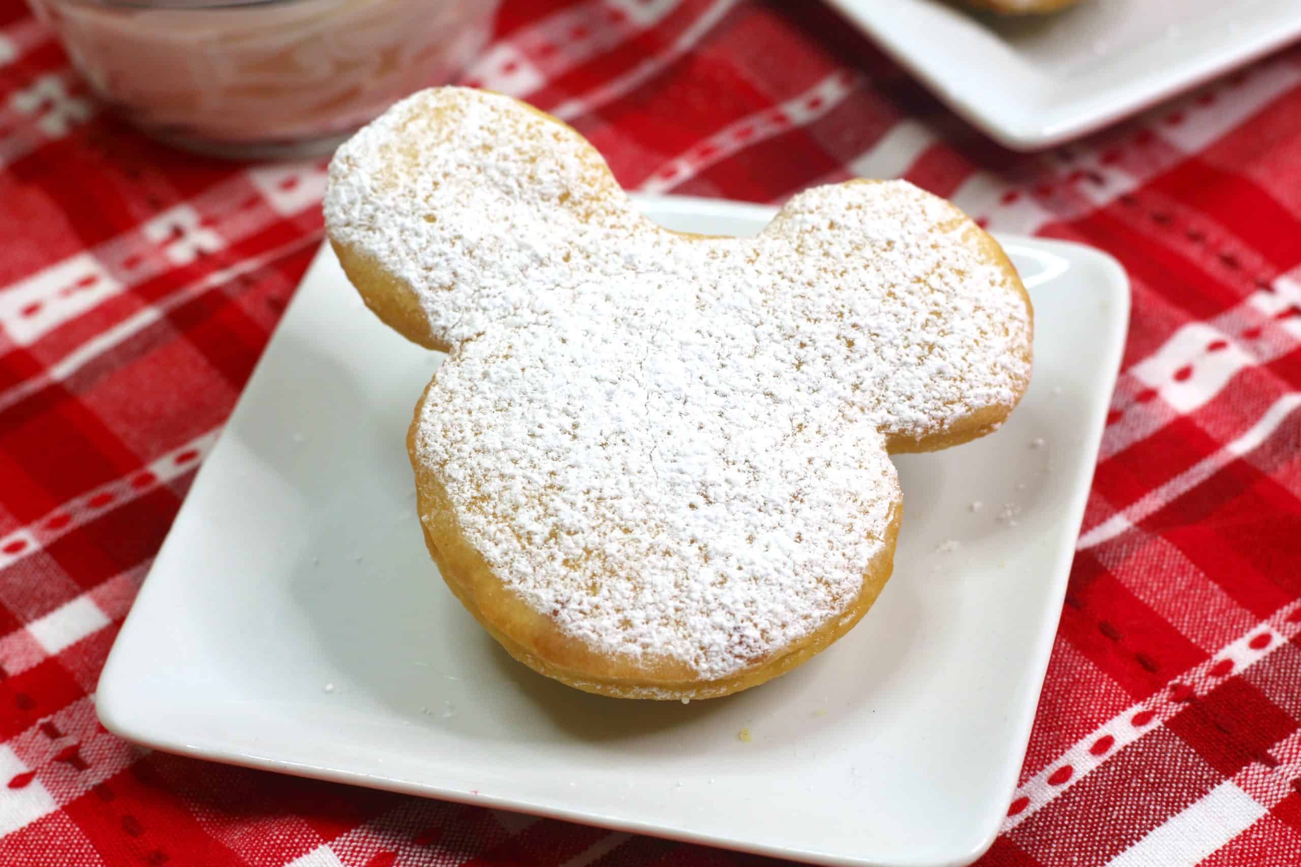 Cómo hacer rosquillas de Mickey Mouse