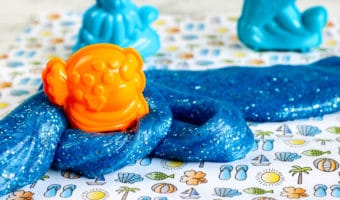 Como hacer slime marino inspirado en el oceano