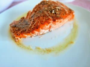 Receta facil salmón a la mantequilla