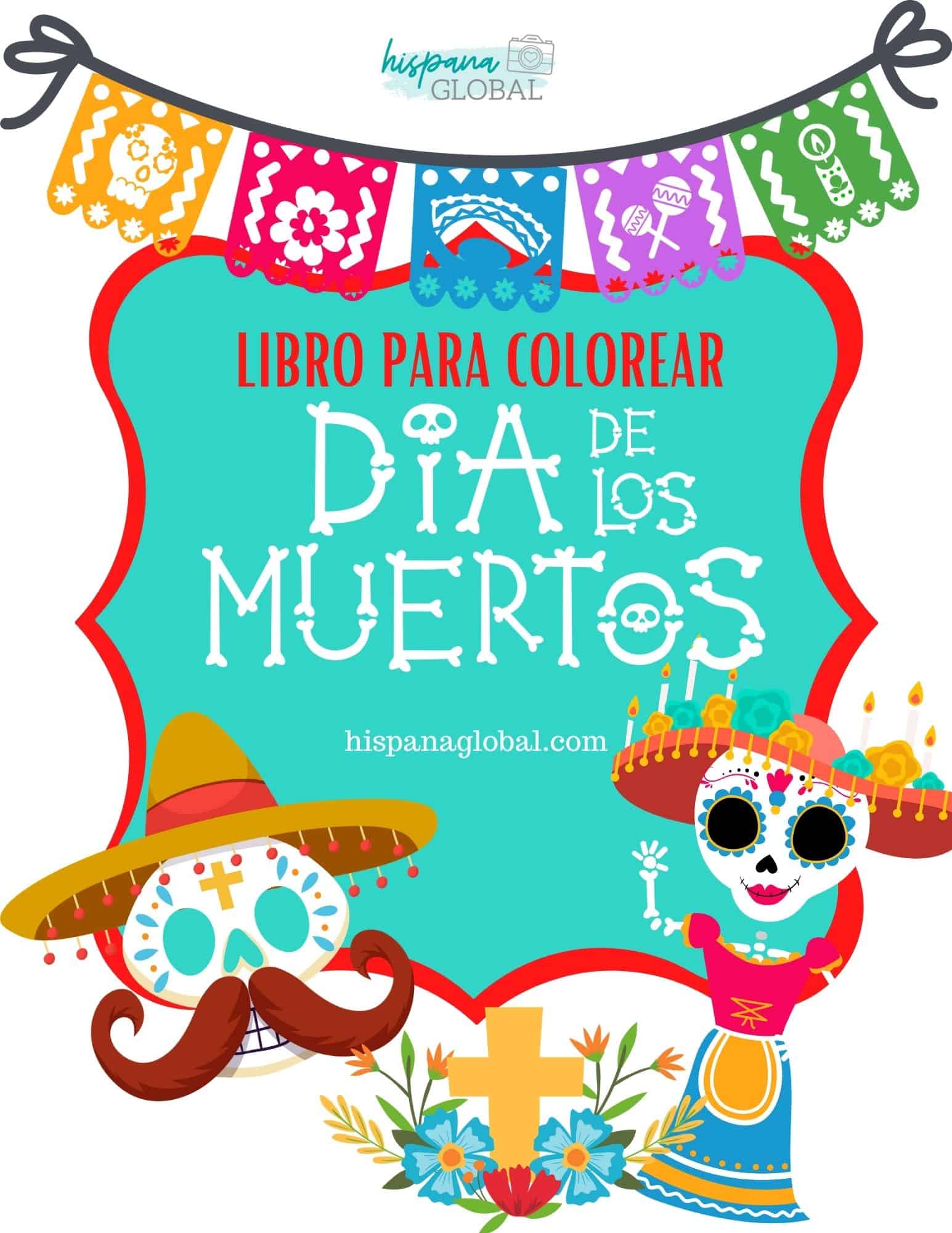 Gratis! Libro para colorear del Día de los Muertos - Hispana Global