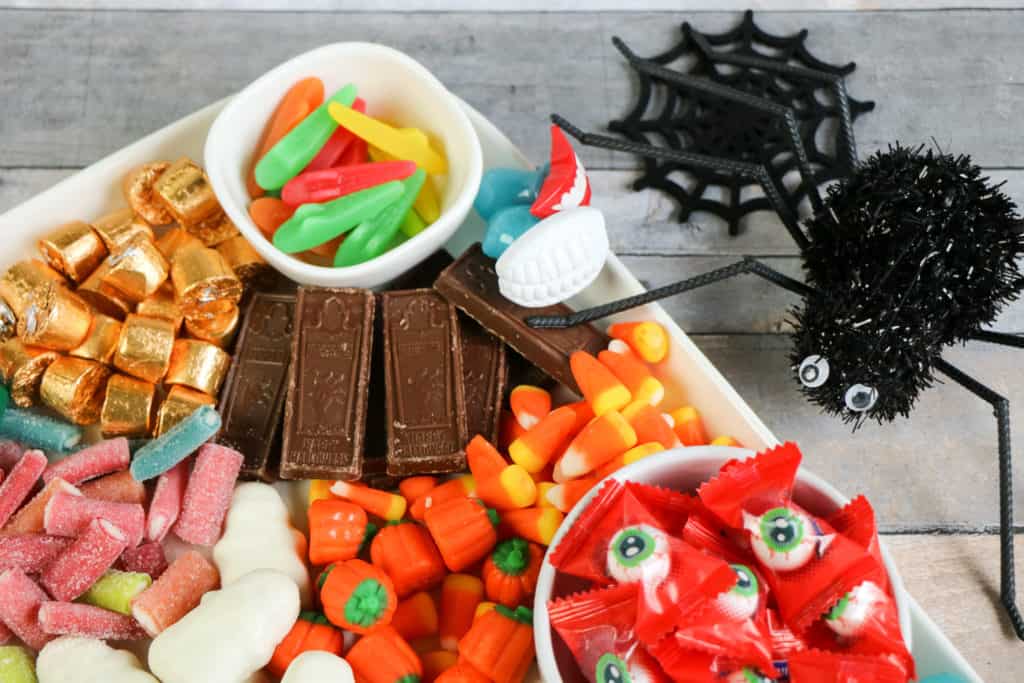 Tabla de dulces para Halloween