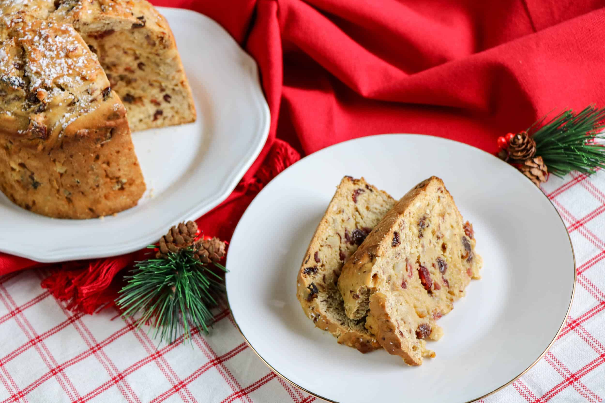 Espectacular receta de pan de pascua o panettone tradicional de Navidad