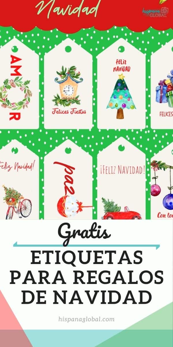 temporal oración Conciliar Sellos y etiquetas gratis para regalos de Navidad - Hispana Global
