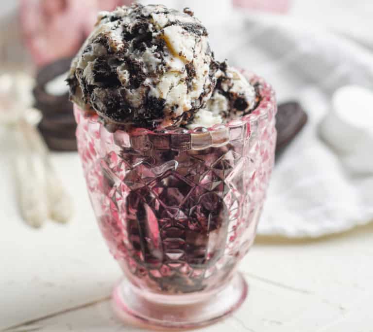 Helado de Oreo casero con 4 ingredientes