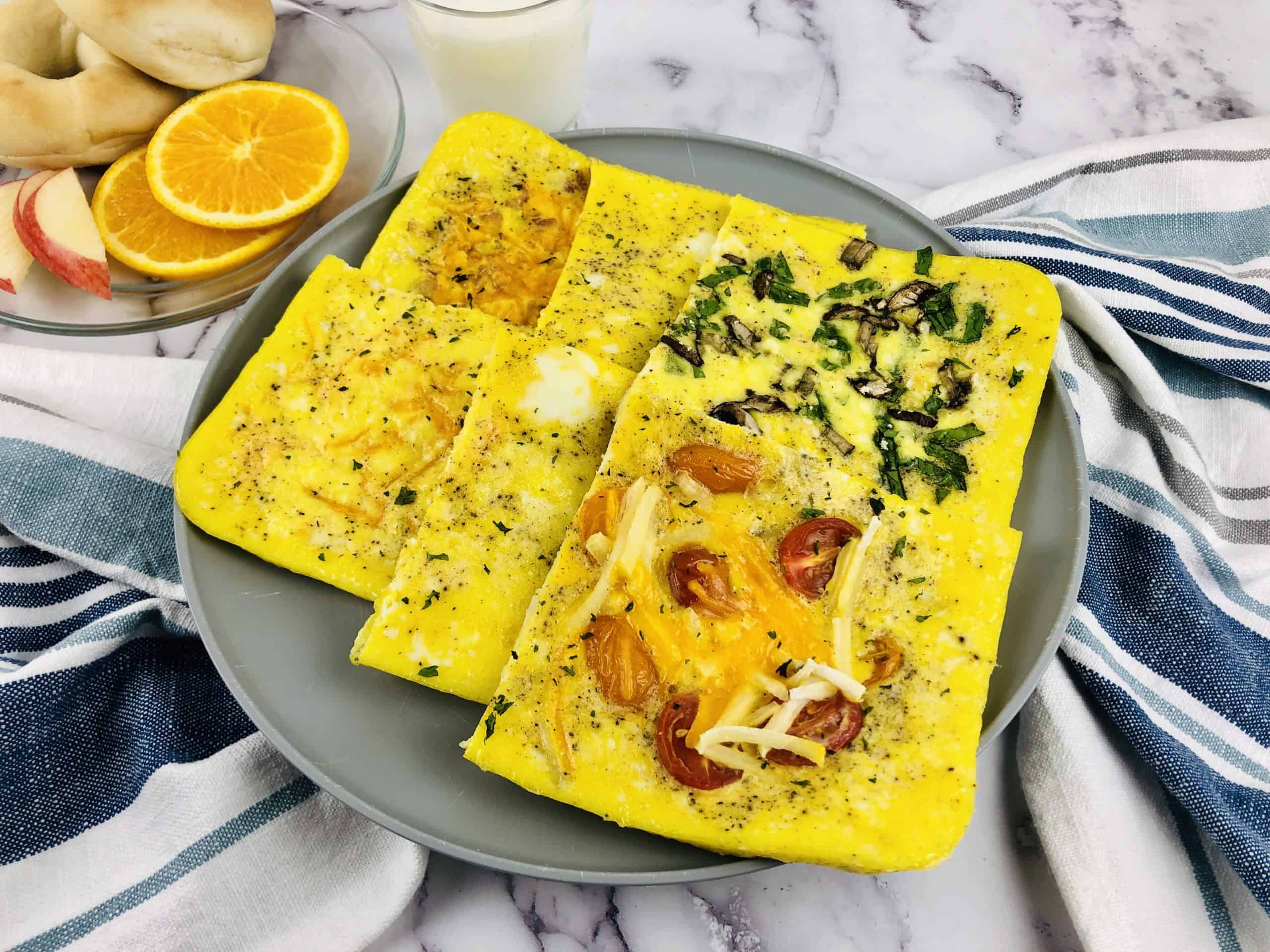 Deliciosa y nutritiva omelette al horno