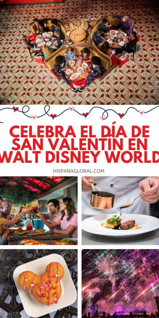 Descubre las mejores ideas para celebrar el día de San Valentín en Walt Disney World Resort.