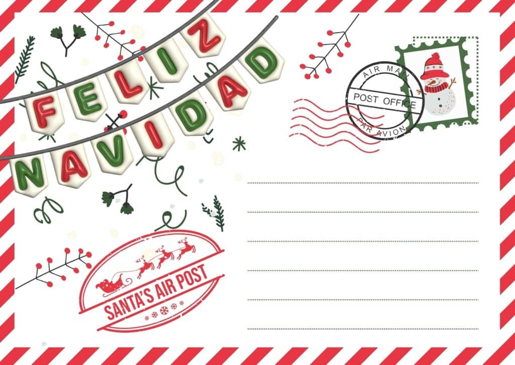 Estas tarjetas de Navidad gratis te encantarán. Envíalas por mensajes  de texto, imprímelas y úsalas para etiquetar los regalos navideños.